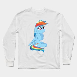 Crying Rainbow Dash Long Sleeve T-Shirt